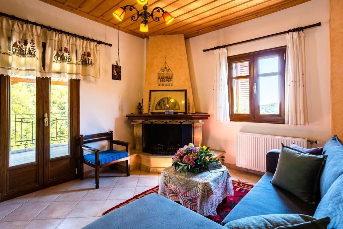 Stemnitsa Stone Residence - Comfy Mountain Getaway Esterno foto