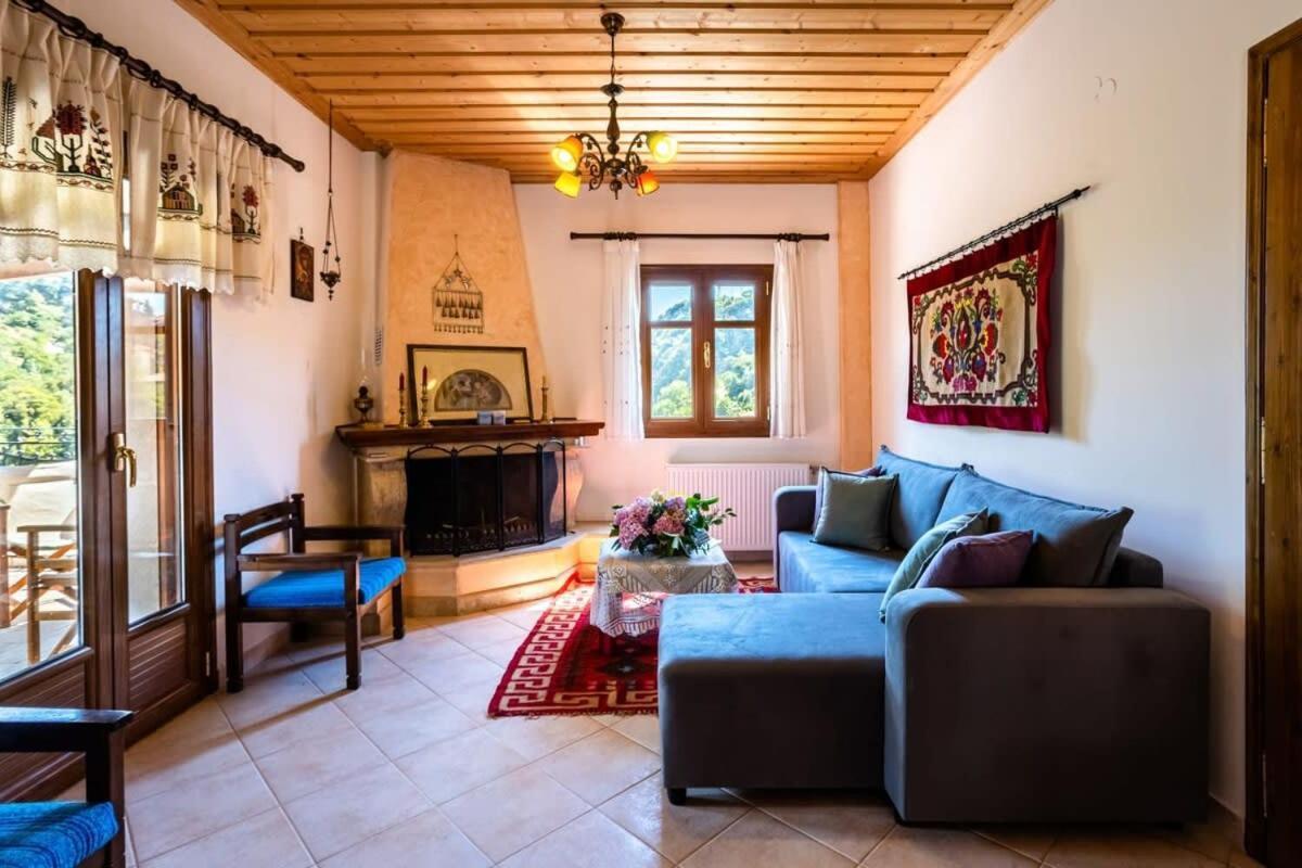 Stemnitsa Stone Residence - Comfy Mountain Getaway Esterno foto