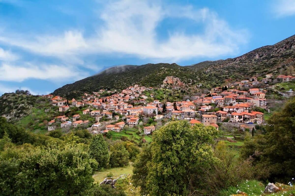 Stemnitsa Stone Residence - Comfy Mountain Getaway Esterno foto